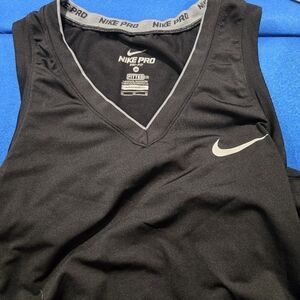 Nike Pro Black Sleeveless Top